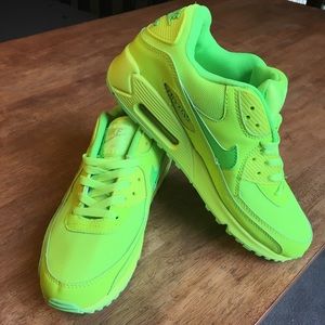 nike air max 90 hyperfuse neon yellow